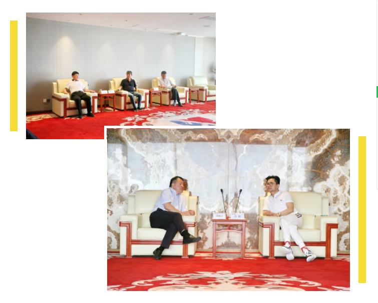 陕西服装工程学院及五零五药业董事长吕明一行到访壹定发股份 陕西服装工程学院及五零五药业董事长吕明一行到访壹定发股份