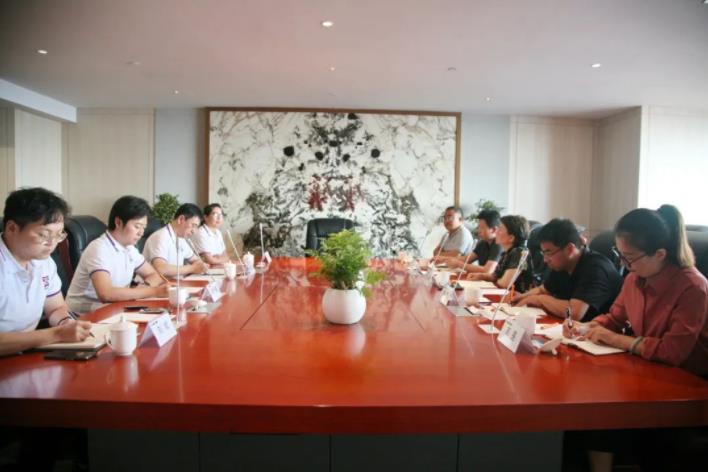 榆林市政府领导一行莅临壹定发股份考察交流 榆林市政府领导一行莅临壹定发股份考察交流