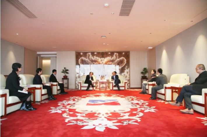 长安国际信托股份有限公司常务副总裁桂林一行莅临壹定发股份考察交流