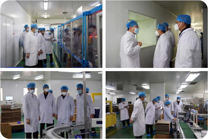 榆林市榆阳区政府领导莅临壹定发股份考察调研 榆林市榆阳区政府领导莅临壹定发股份考察调研