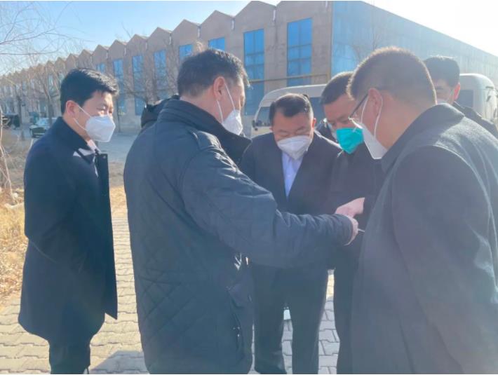 壹定发股份董事长邢雅江对榆林市榆阳区产业园区项目进行考察 壹定发股份董事长邢雅江对榆林市榆阳区产业园区项目进行考察