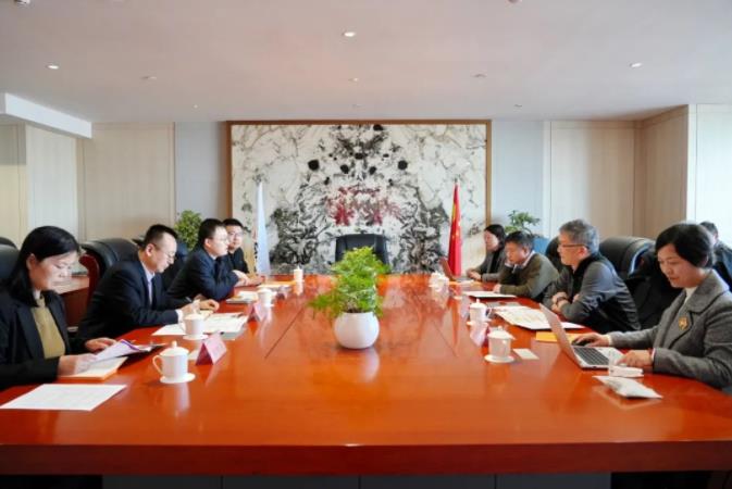 西交利物浦大学药学院院长王牧一行到访壹定发股份 西交利物浦大学药学院院长王牧一行到访壹定发股份