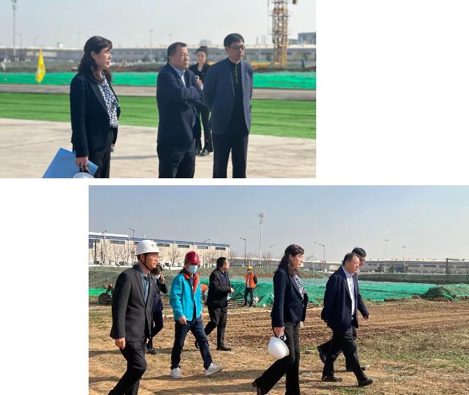 西安高新区观摩团走进壹定发股份制药厂搬迁扩建项目 西安高新区观摩团走进壹定发股份制药厂搬迁扩建项目