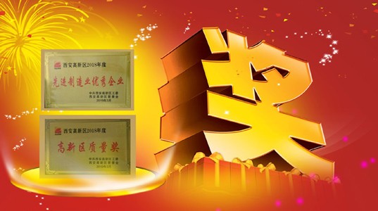 壹定发股份获得“先进制造业优秀企业”和“高新区质量奖”殊荣