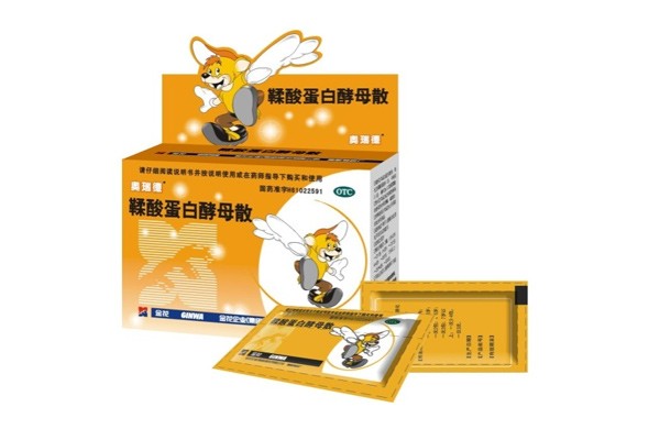 鞣酸蛋白酵母散