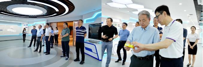 中国科学院院士、首都医科大学副校长王松灵一行到访壹定发股份 中国科学院院士、首都医科大学副校长王松灵一行到访壹定发股份