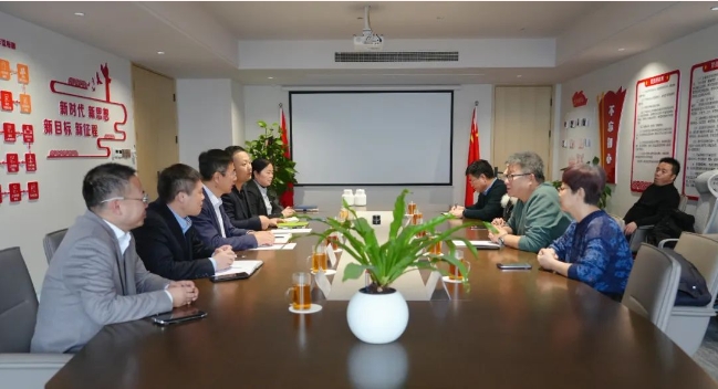 甘肃省中医院副院长赵永强一行莅临壹定发股份考察交流 甘肃省中医院副院长赵永强一行莅临壹定发股份考察交流